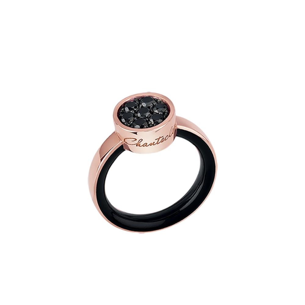 Anello Chantecler Paillettes In Oro Rosa 18Kt