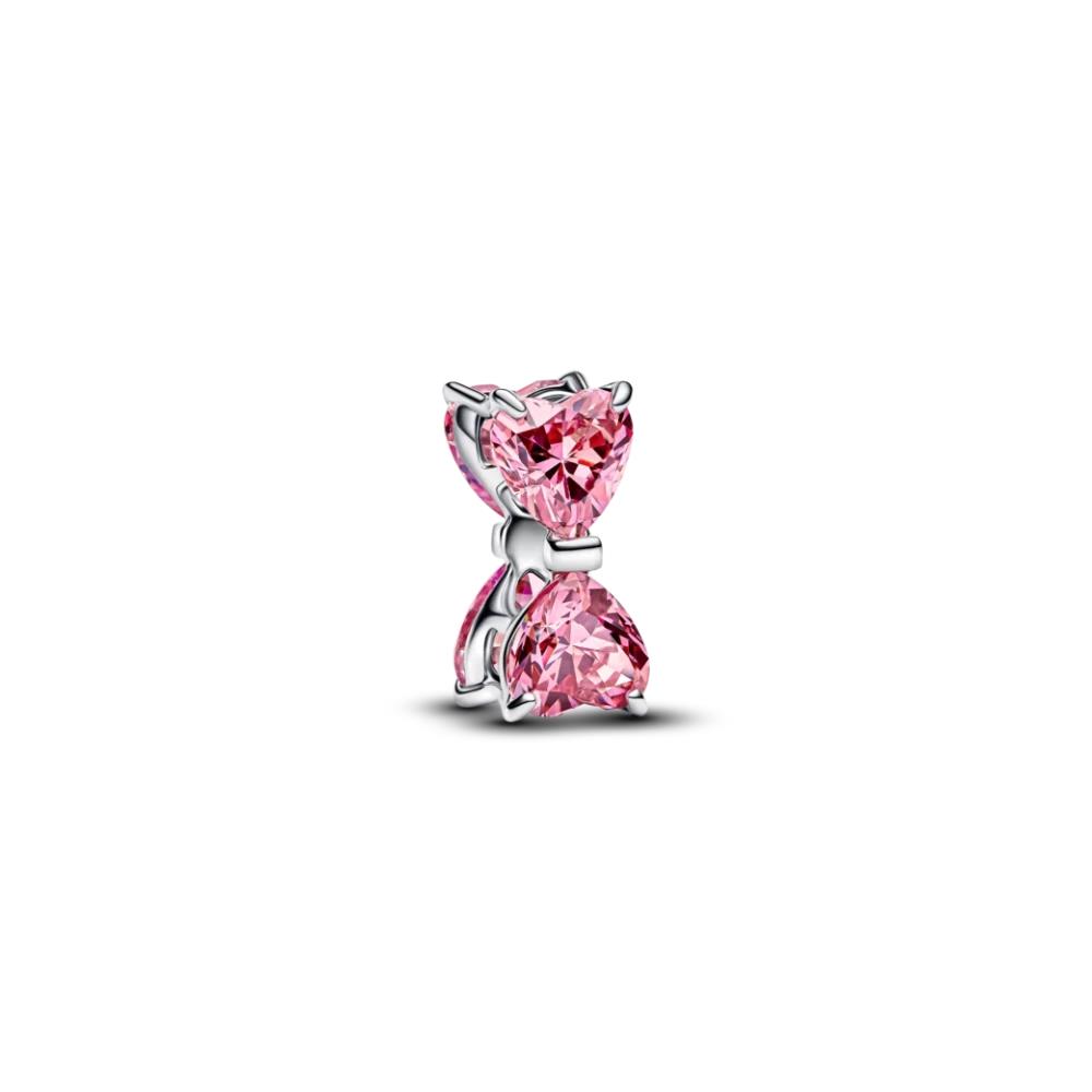 Charm Pandora Fiocco Luminoso Rosa
