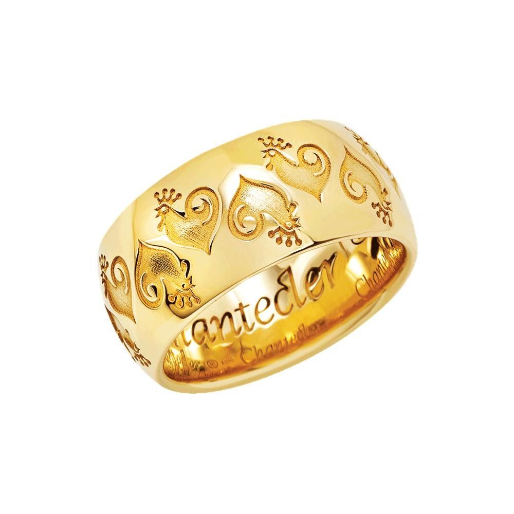 Anello Chantecler Et Voilà Logo Chantecler Argento