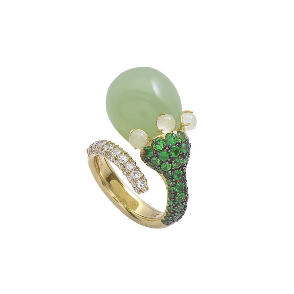 Anello Chantecler Joyful In Oro Giallo 18 Kt Tzavoriti