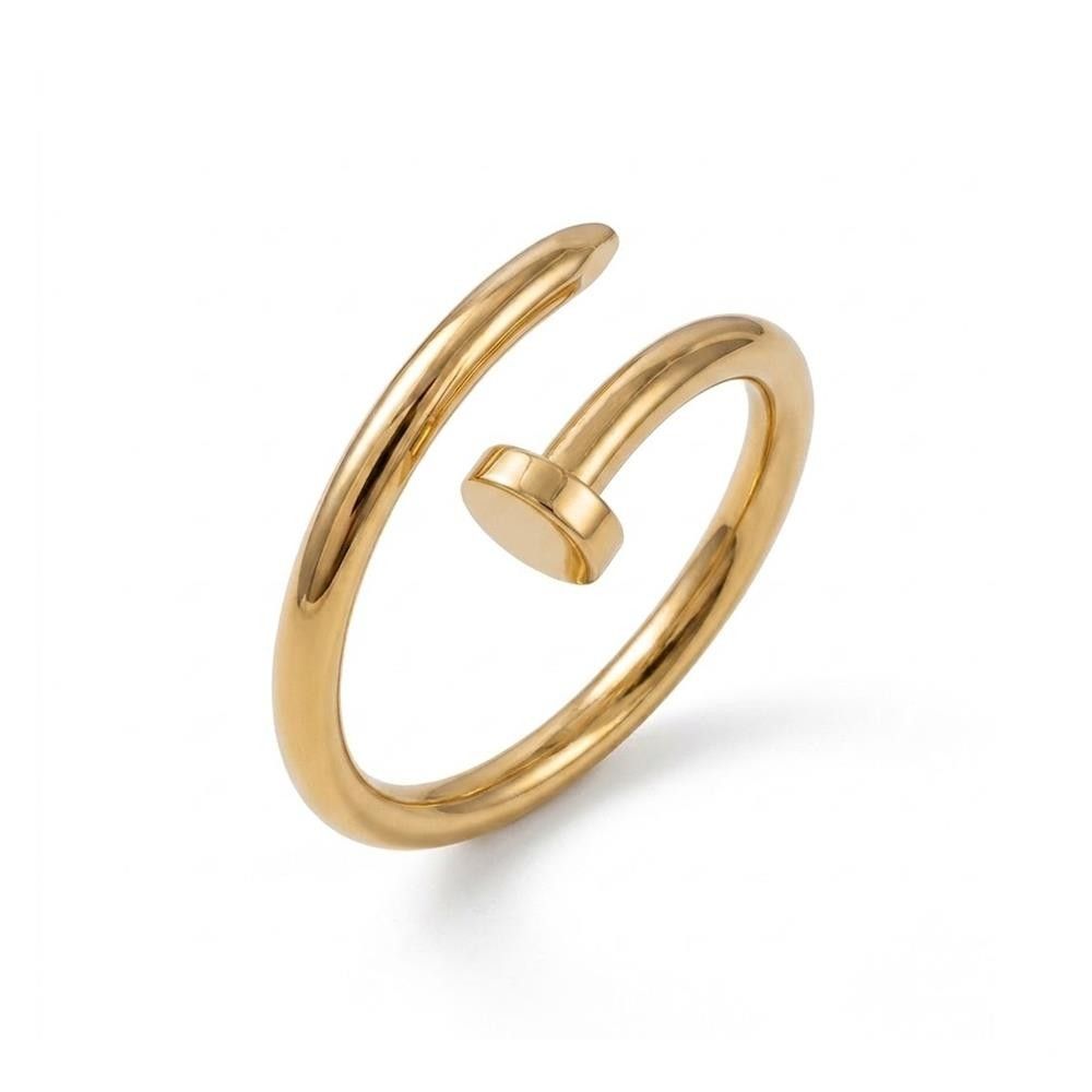 Anello Chiodo in Oro Giallo 18 Kt