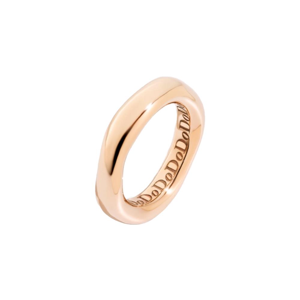 Anello Dodo Irregolar Oro Rosa 9 Kt 