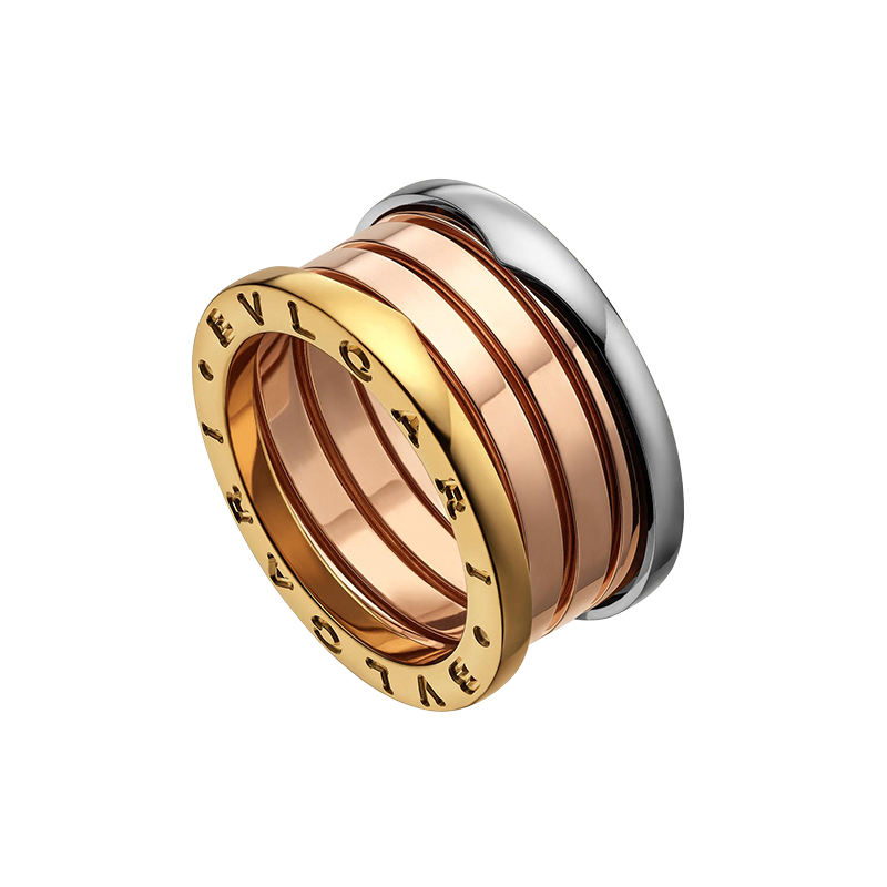 Anello Donna Bulgari B.zero1 4 Fasce Oro