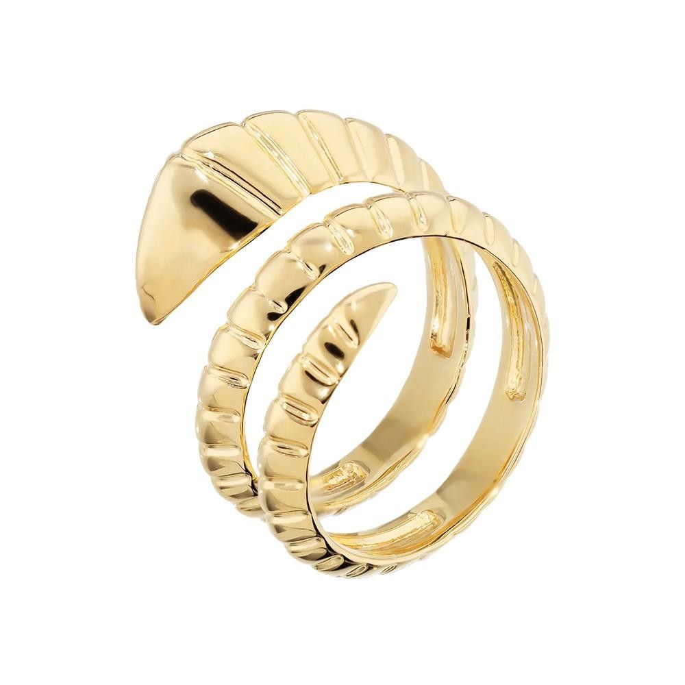 Anello Etrusca a Fascia Snake