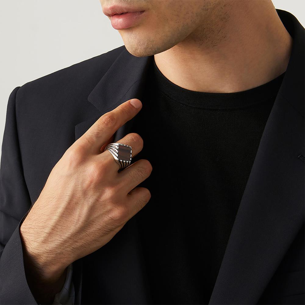 Anello Giovanni Raspini Rigato Occhio Di Toro mis. 24