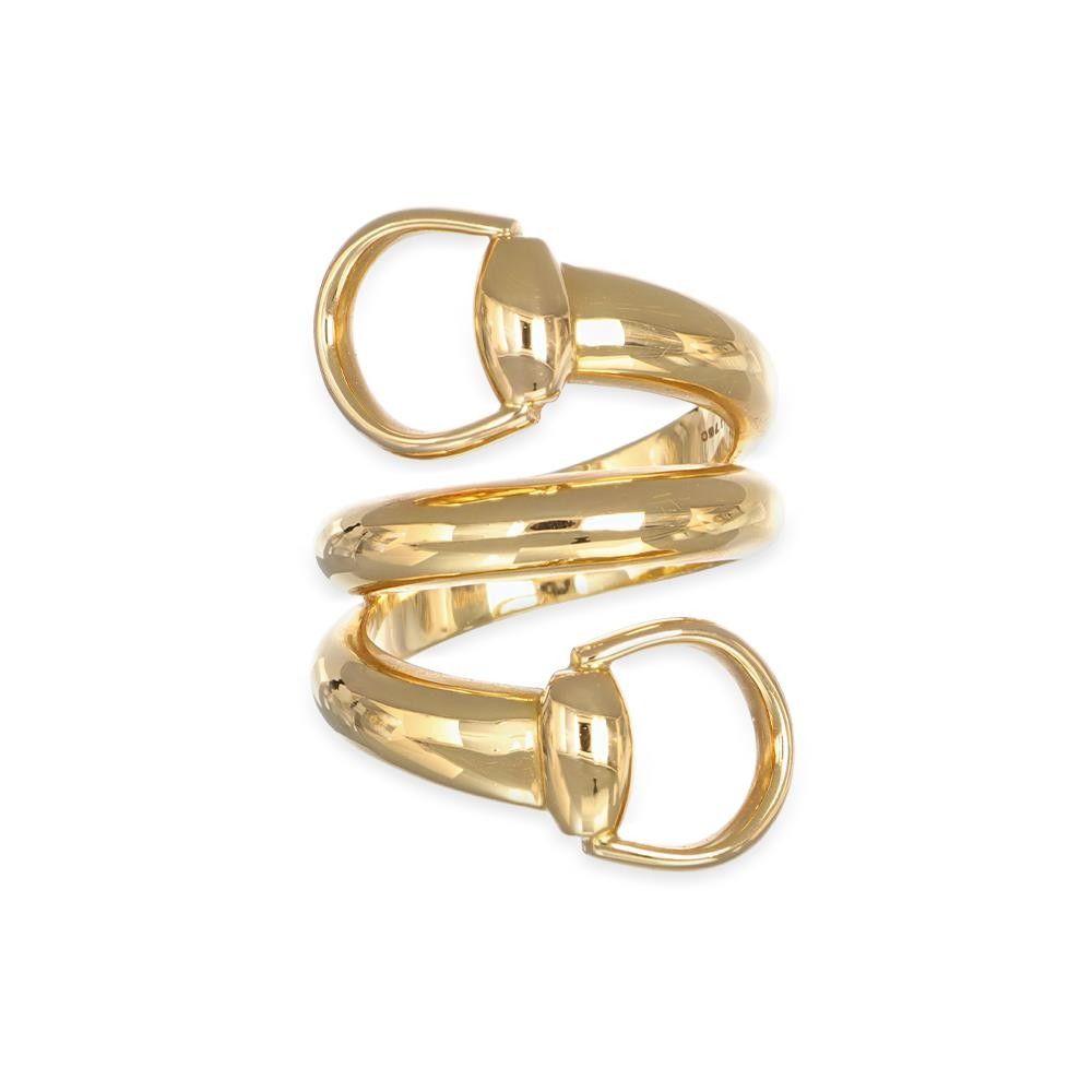 Anello Gucci Bamboo in Oro Giallo 18 Kt