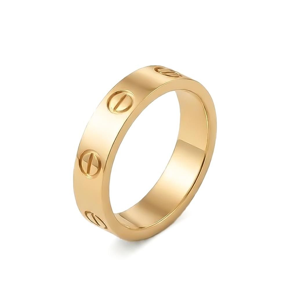 Anello Love in Oro Giallo 18 Kt
