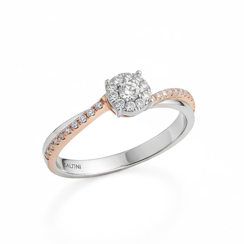 Anello Magic in Oro 18 Kt e Diamanti