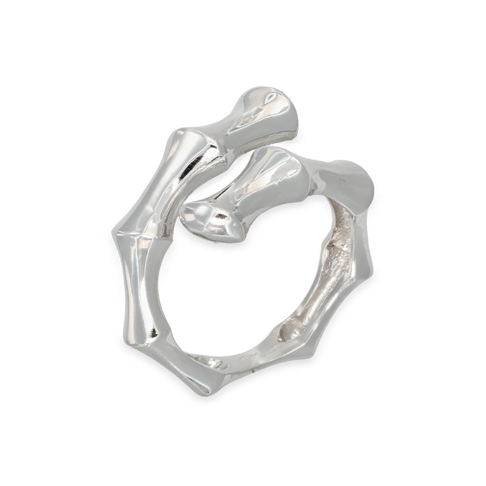 Anello Ossa in Oro Bianco 18 Kt