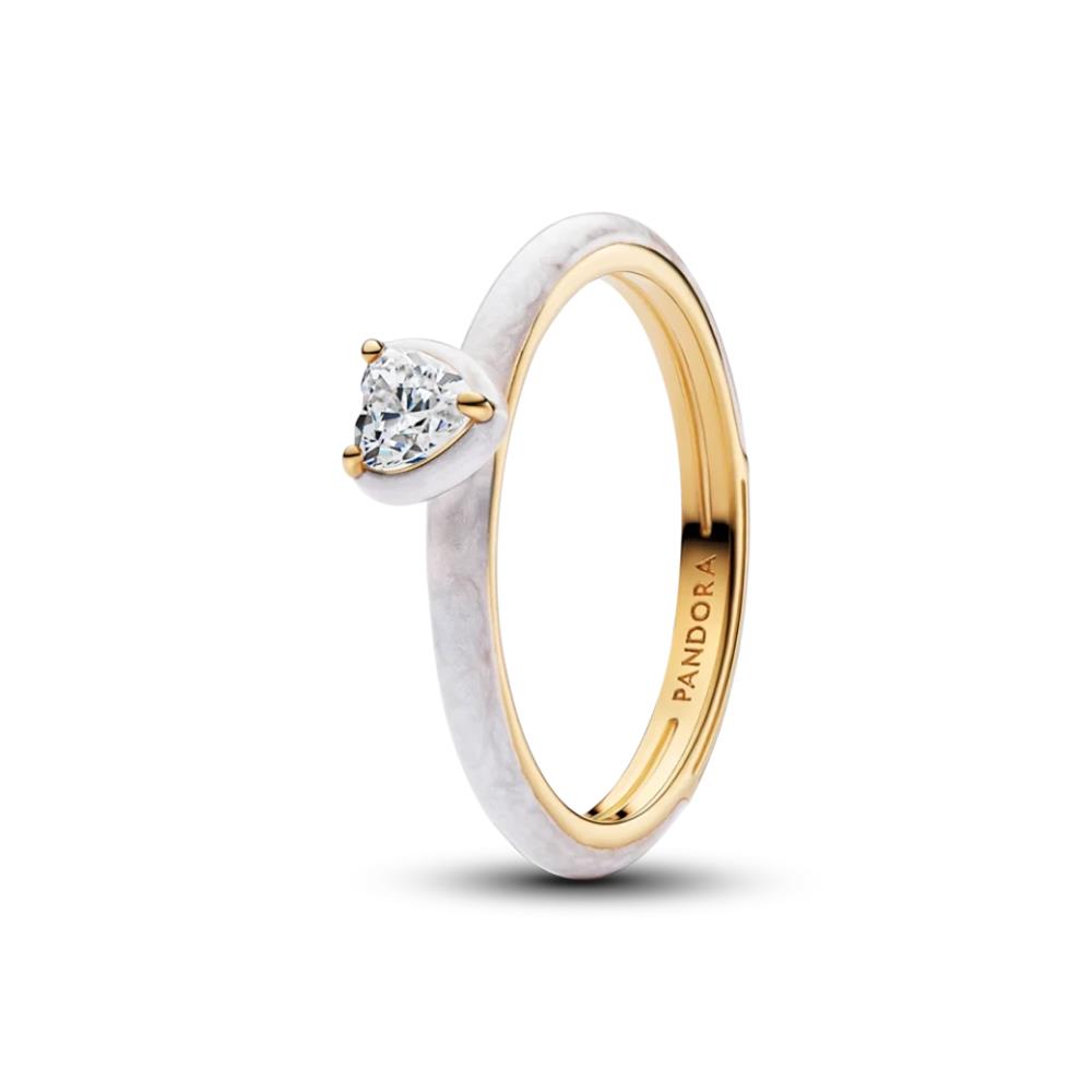 Anello Pandora White Chakra Heart Pandora ME