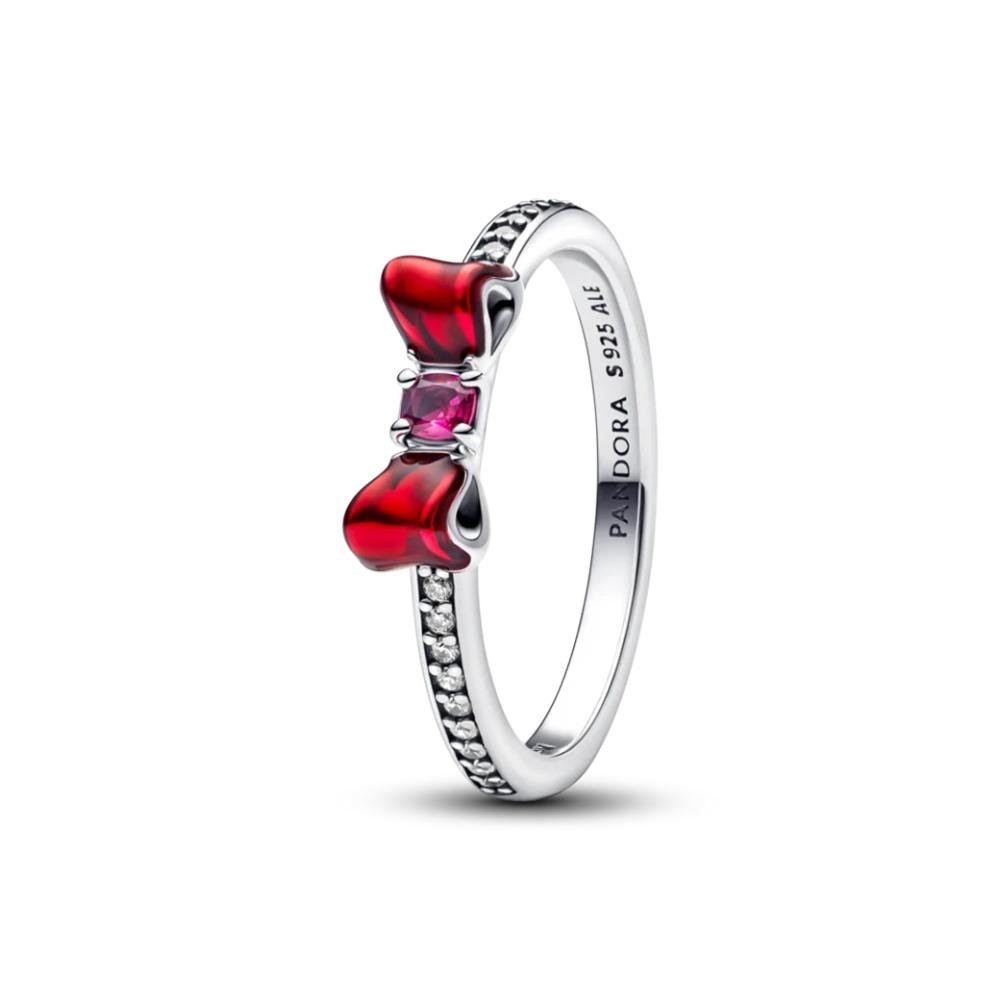  Anello Pandora x Disney Principesse, Biancaneve, Fiocco