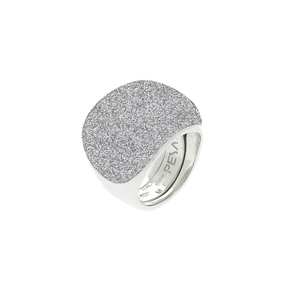 Anello Pesavento Polvere Di Sogni In Argento Rodio E Polvere Grigio Perla