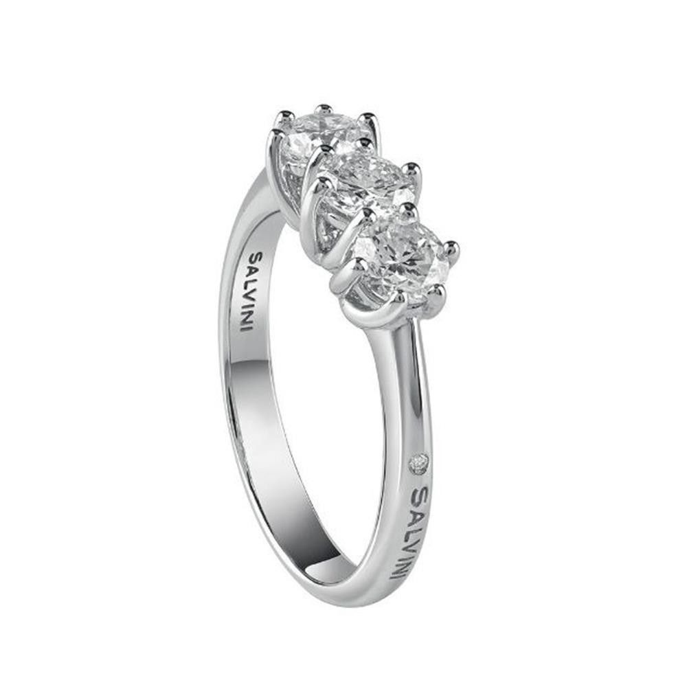 Anello Salvini Lavinia in Oro Bianco 18 Kt e Diamanti