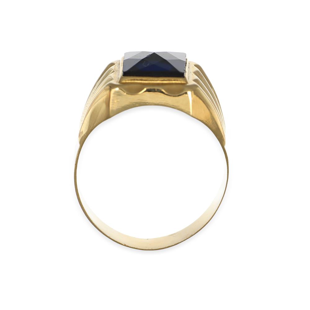 Anello Uomo Sigillo in Oro Giallo 18 Kt