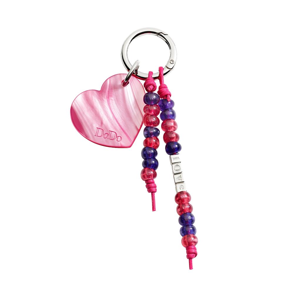 Bag charms Dodo in bioresina & plastica riciclata