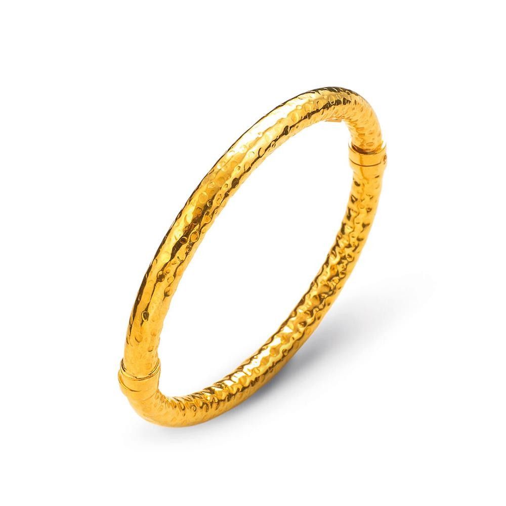 Bangle Giovanni Raspini Rock Dorato
