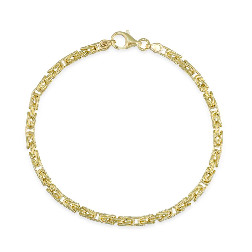 Bracciale A Catena in Oro Giallo 18 Kt