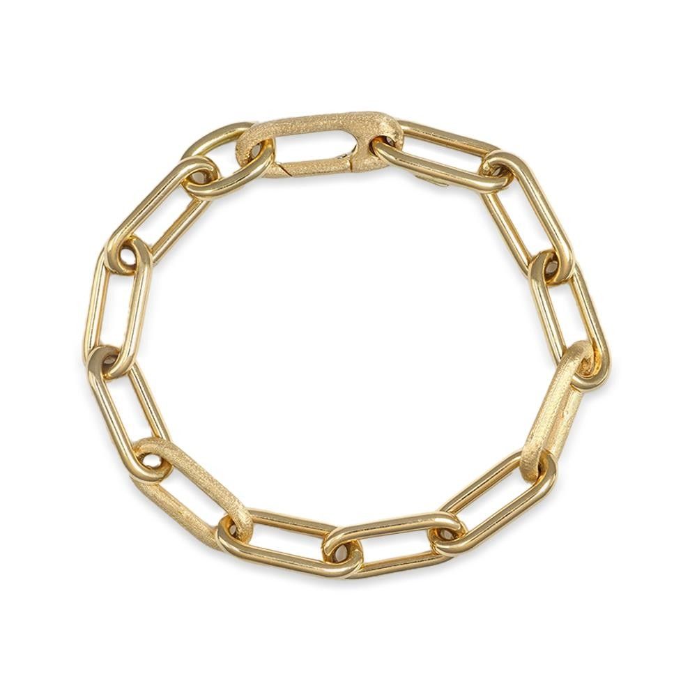 Bracciale a Maglia in Oro Giallo 18 Kt