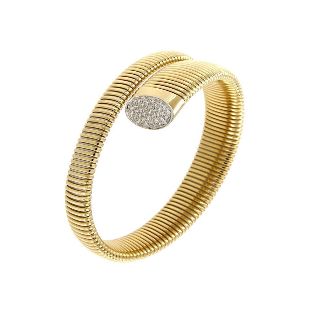 Bracciale Antorà Contrariè in Oro Giallo 18 Kt e Diamanti