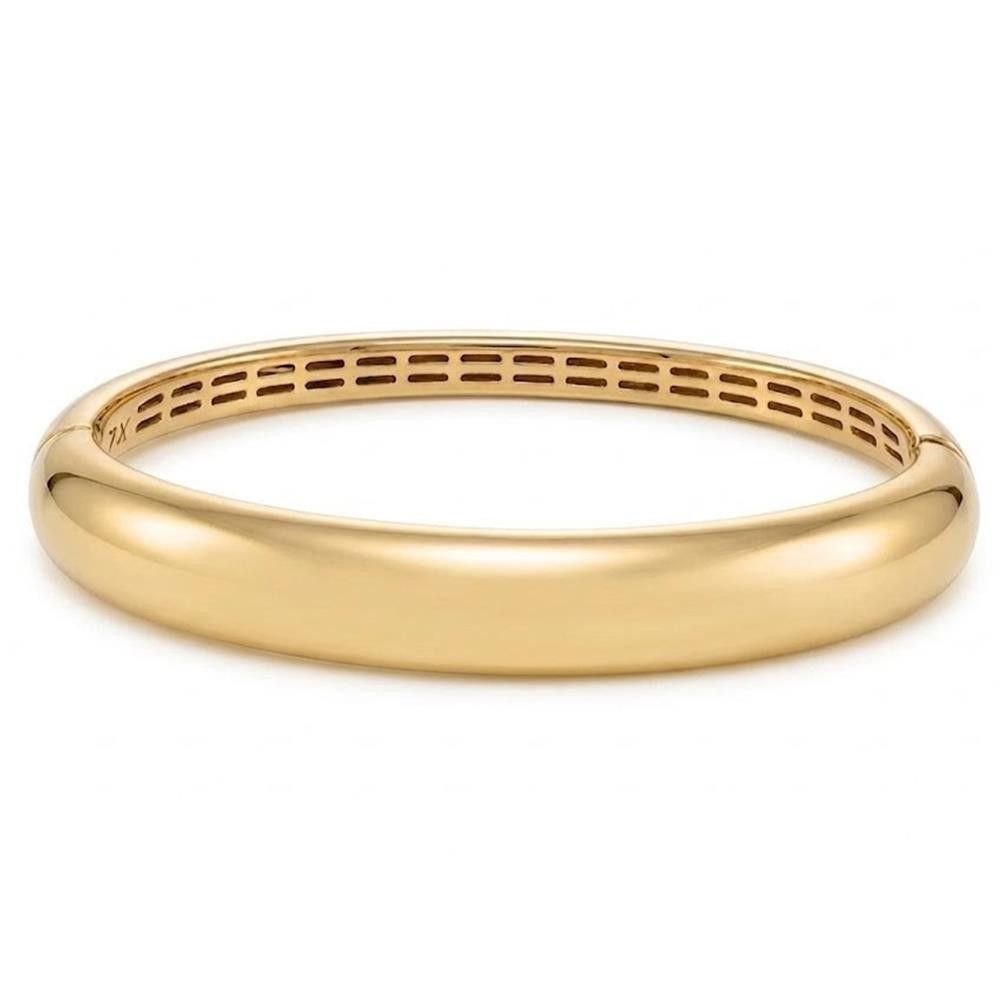 Bracciale Bangle Rigido in Oro Giallo 18 Kt