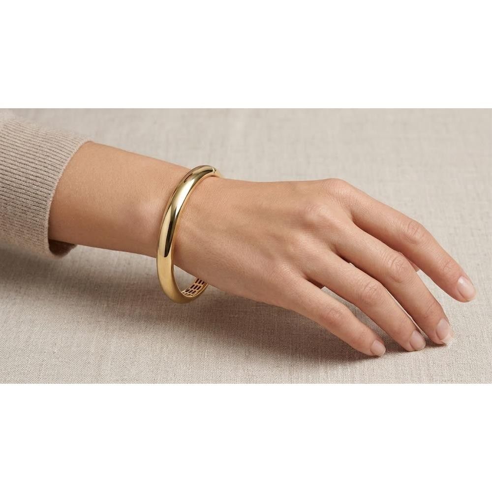 Bracciale Bangle Rigido in Oro Giallo 18 Kt