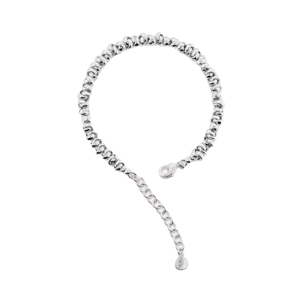 Bracciale Bronzallure ad Anelli Intrecciati Lucido