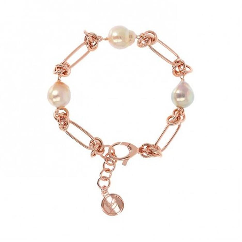 Bracciale Bronzallure con Pietre D'acqua Dolce