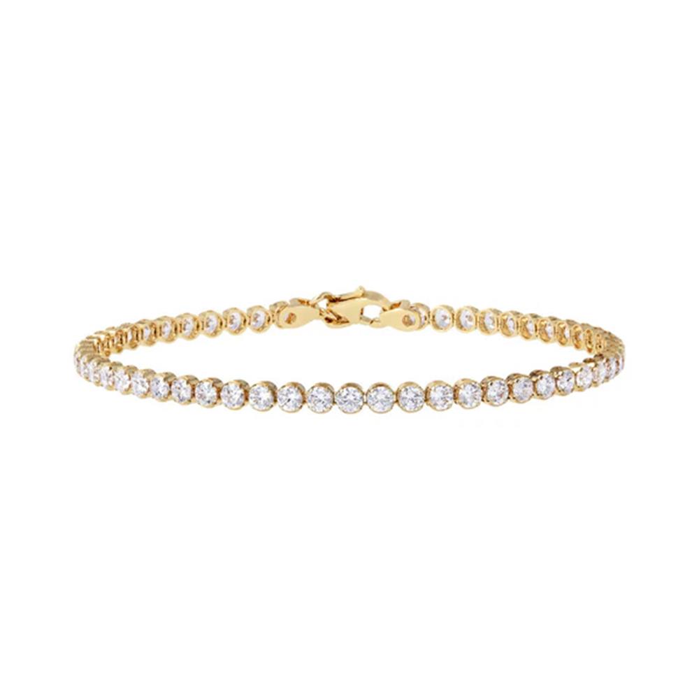 Bracciale Bronzallure Golden Tennis con Cubic Zirconia