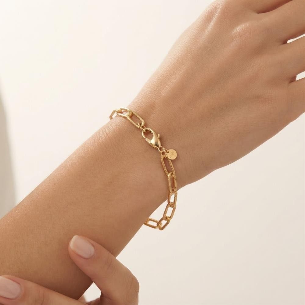 Bracciale Chain in Oro Giallo 18 Kt