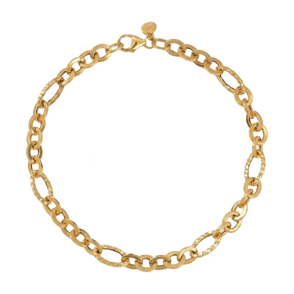 Bracciale Chain in Oro Giallo 18 Kt