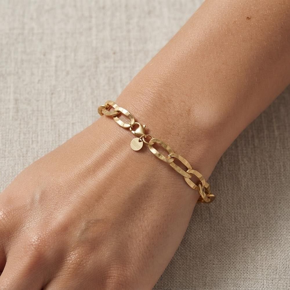 Bracciale Chain in Oro Giallo 18 Kt