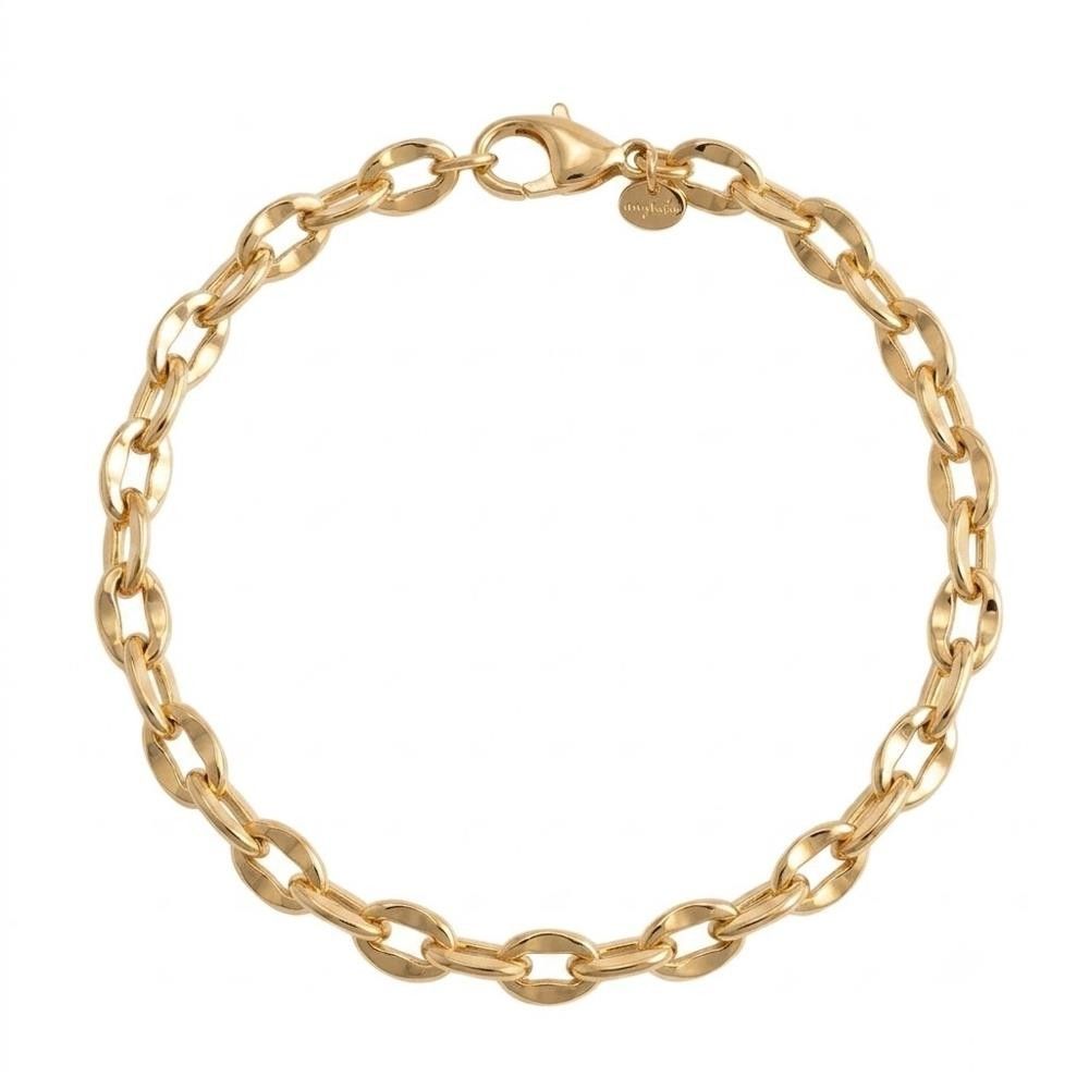 Bracciale Chain in Oro Giallo 18 Kt