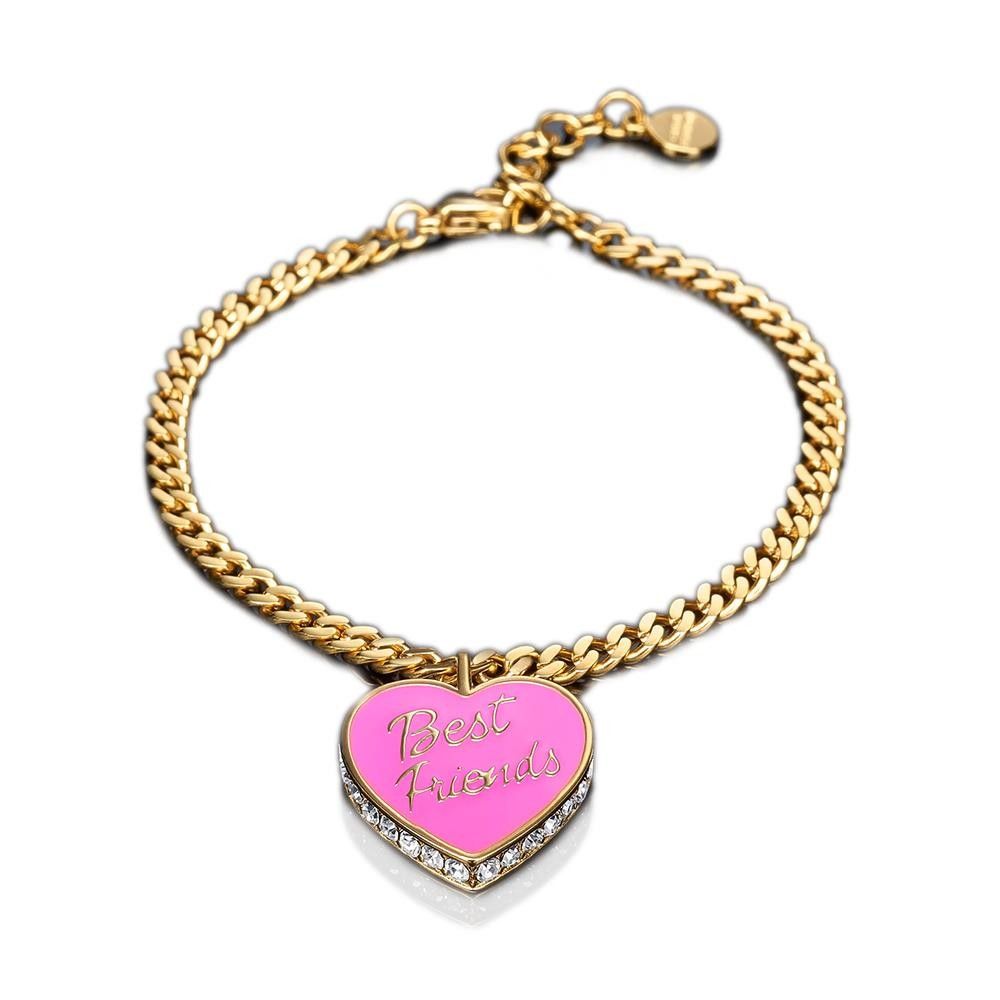 Bracciale Chiara Ferragni Brand Con Pendente Rosa Best Friends