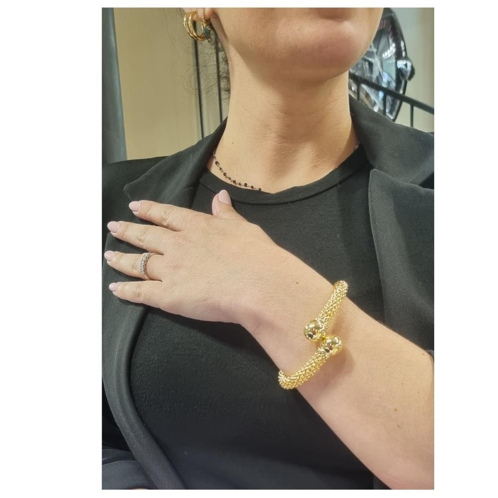 Bracciale Contrariè in Oro Giallo 18 Kt