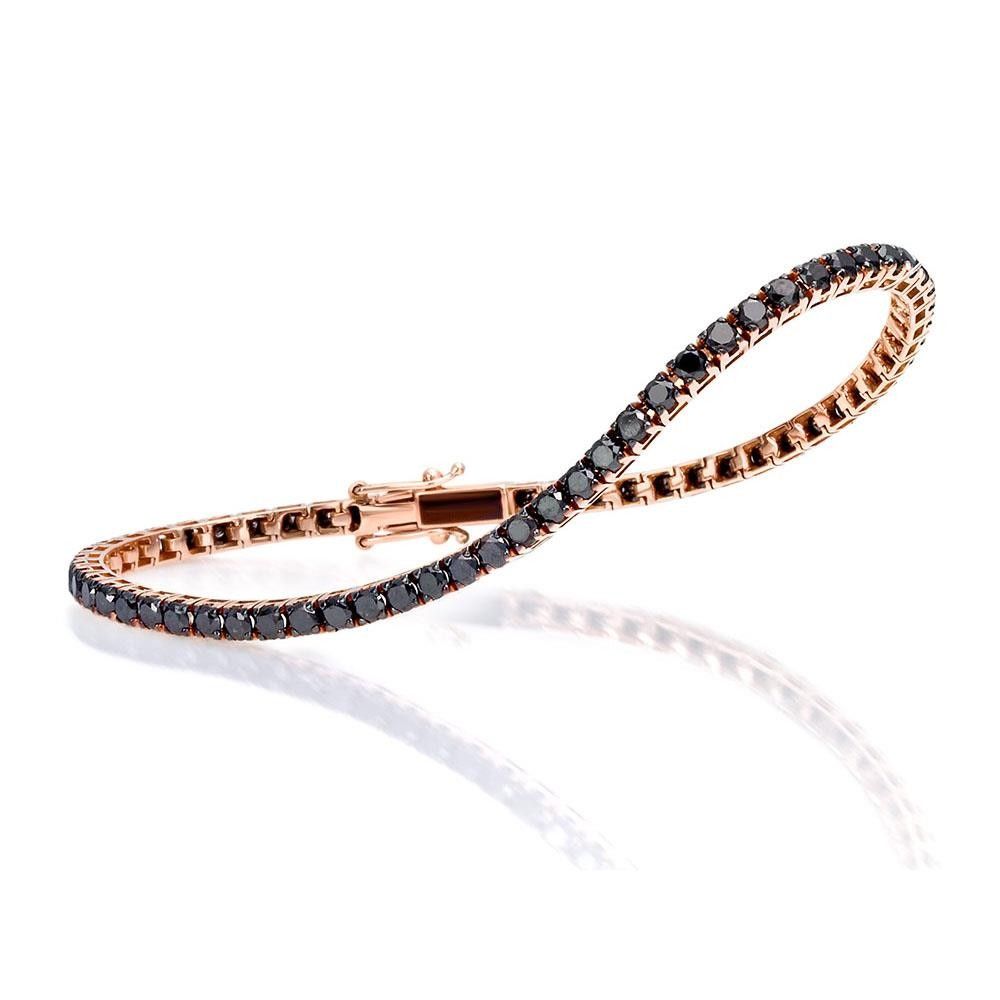 Bracciale Crieri Color Tennis In Oro Rosa