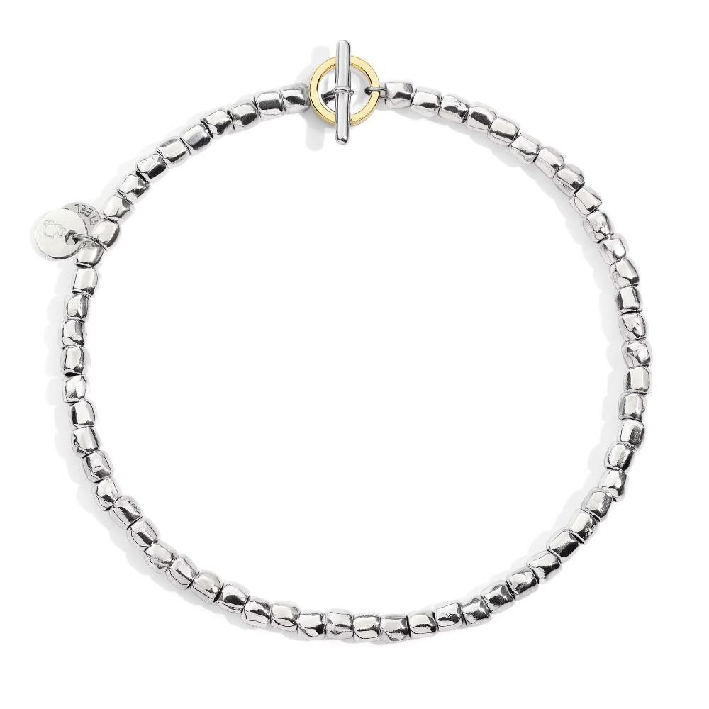 Bracciale Dodo Mini Granelli Argento