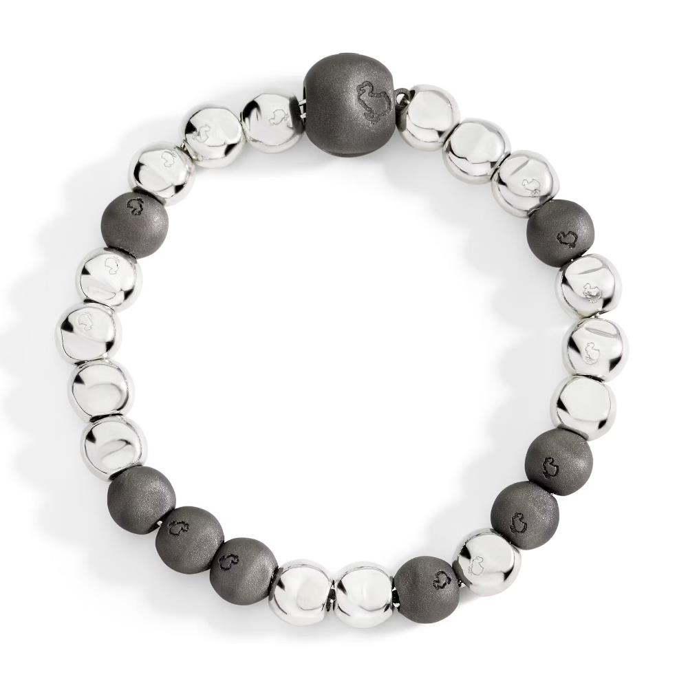 Bracciale Dodo Pepita Argento & Titanio