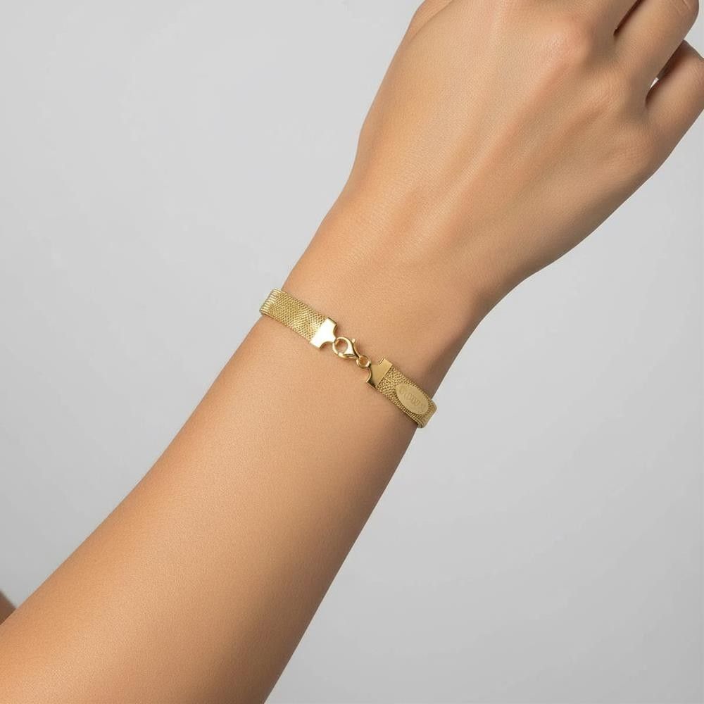 Bracciale Elastico in Oro Giallo 18 Kt