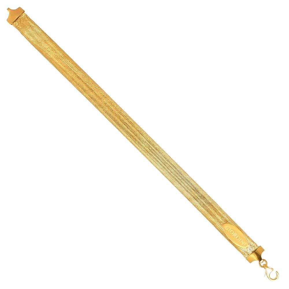 Bracciale Elastico in Oro Giallo 18 Kt