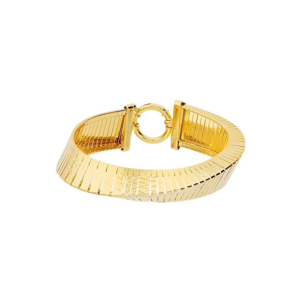 Bracciale Etrusca Cleopatra Ritorto Martellato