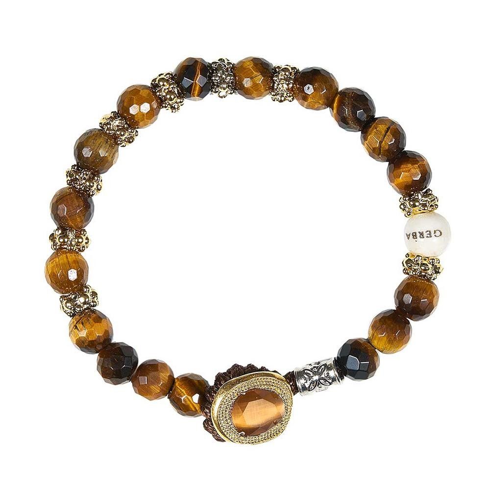 Bracciale Gerba LAB con pietra Occhio di Tigre Classico