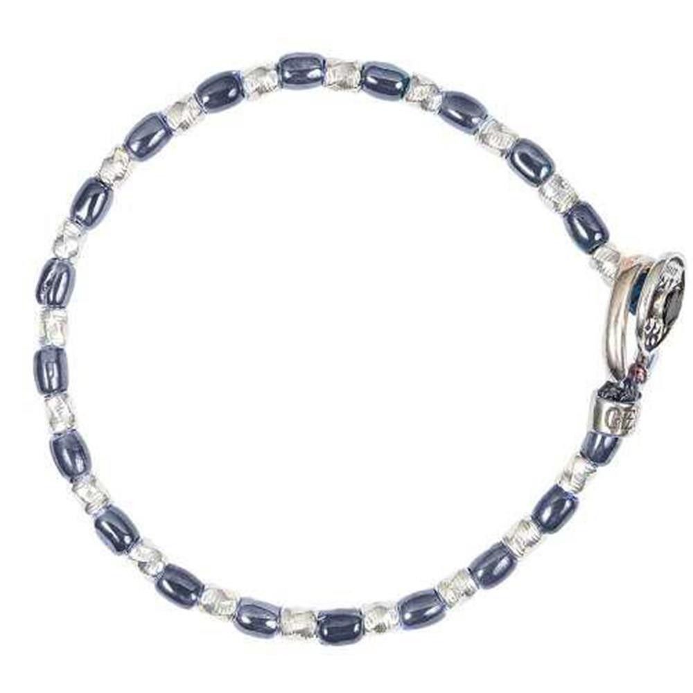 Bracciale Gerba Uomo Caracciolo in Argento Ceramica CS11