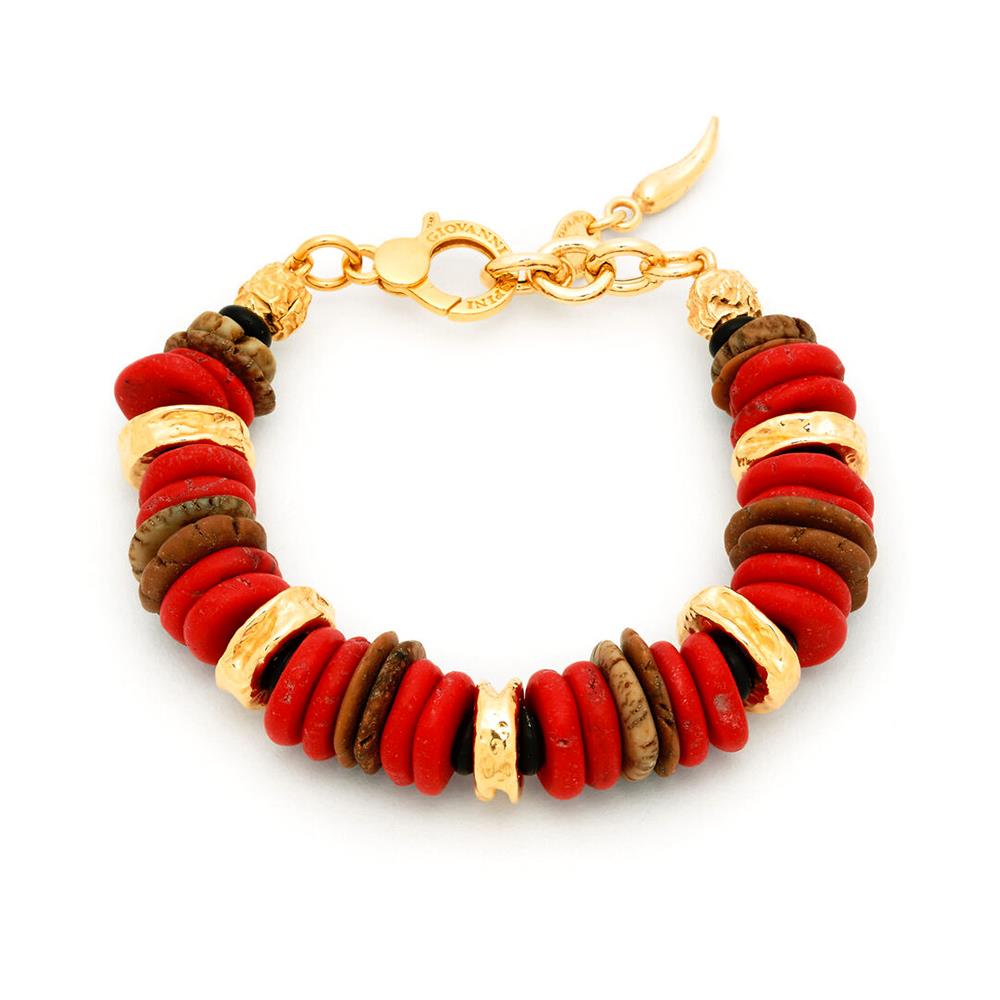 Bracciale Giovanni Raspini Bali Red cm 22