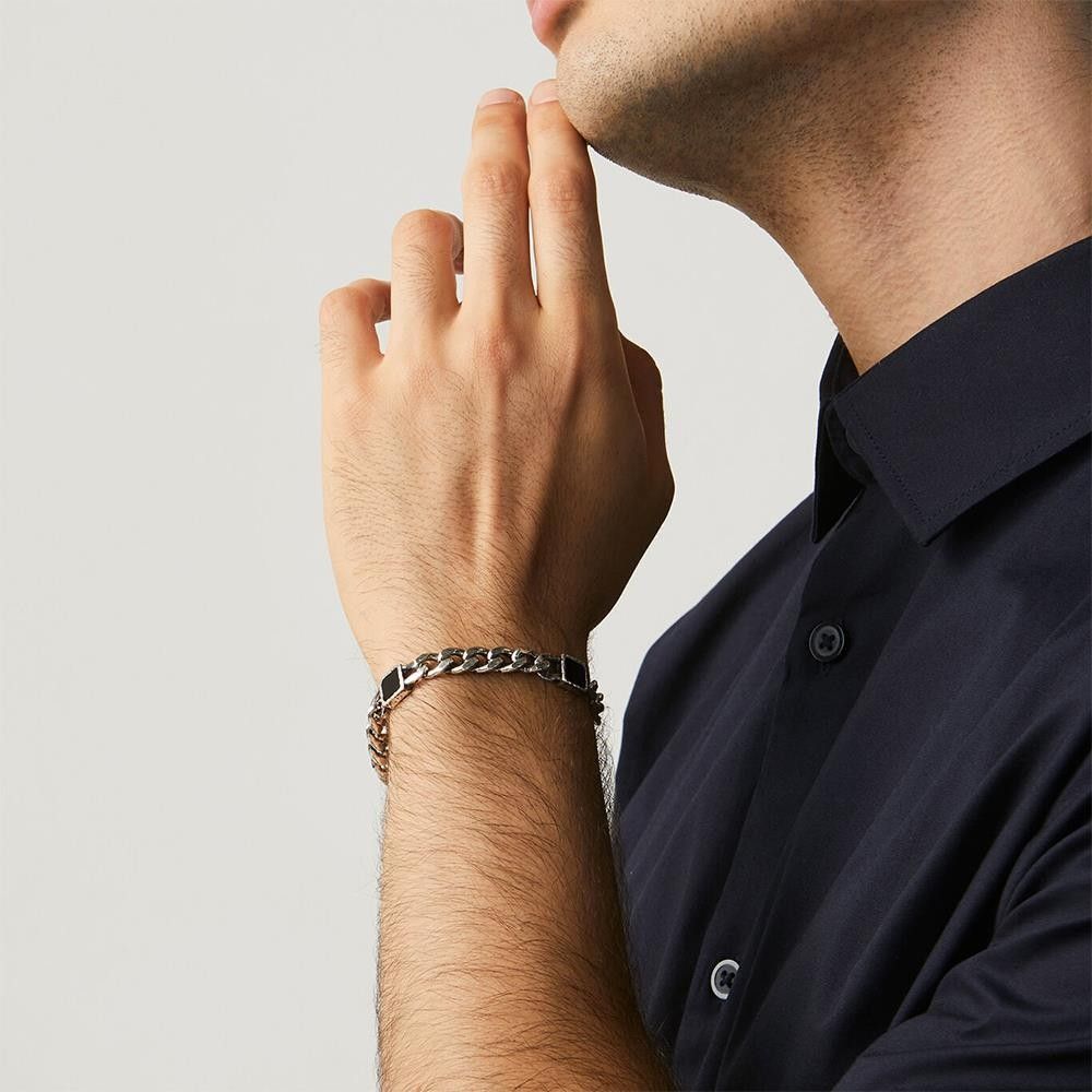 Bracciale Giovanni Raspini Grumetta Onice cm 21