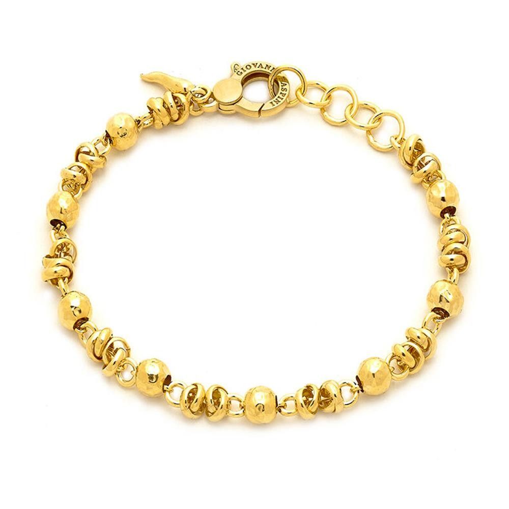 Bracciale Giovanni Raspini Joy Sfere Dorato cm 21