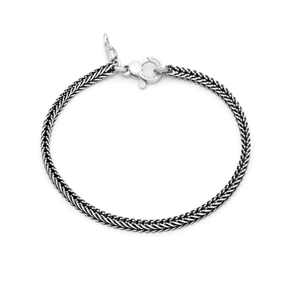 Bracciale Giovanni Raspini Treccia Quadra Piccola cm 21