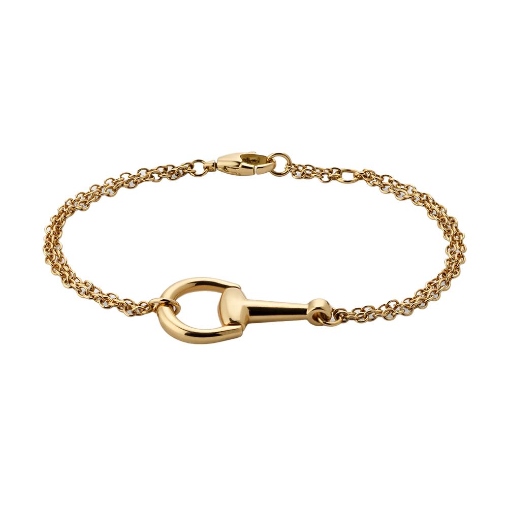 Bracciale Gucci a Catena con Morsetto 18 Carati