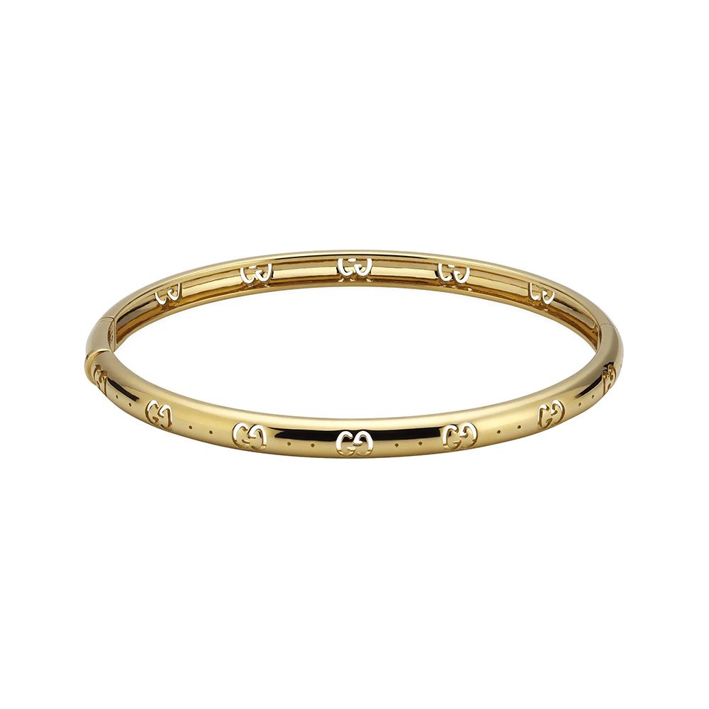 Bracciale Gucci Icon GG 18 carati in Oro Giallo