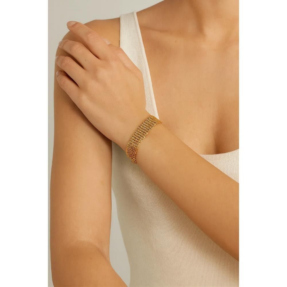 Bracciale in Oro Giallo 18 Kt