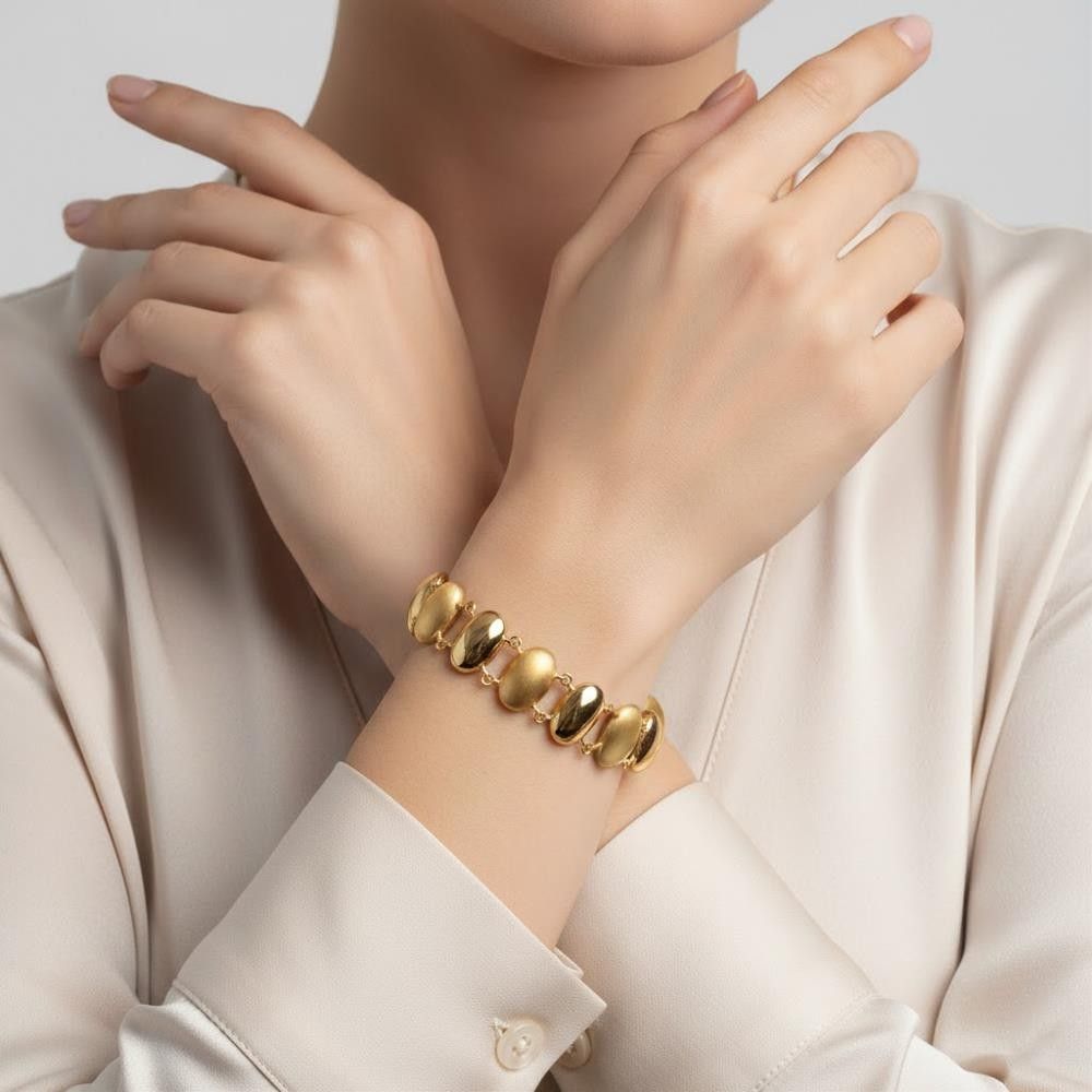 Bracciale in Oro Giallo 18 Kt